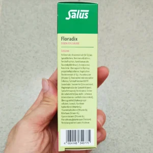 Viên sắt hữu cơ Floradix Eisen Folsäure 84 viên