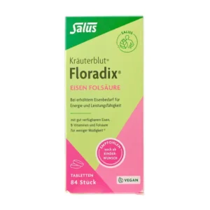 Viên sắt hữu cơ Floradix Eisen Folsäure bổ sung sắt