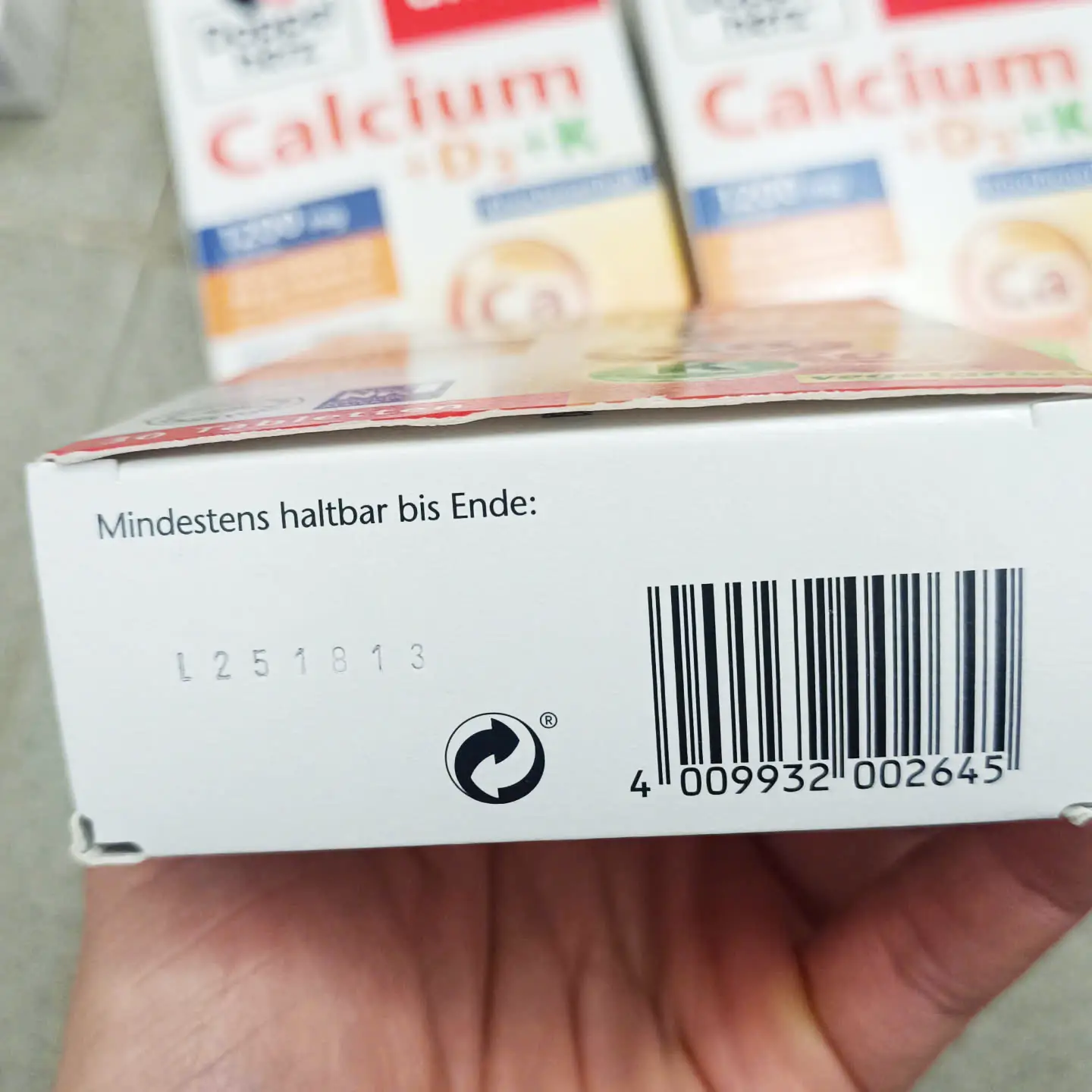 Doppelherz Calcium D3 K 1200mg 30 viên của Đức Viên uống Calcium + D3 + K Doppelherz, 30 viên