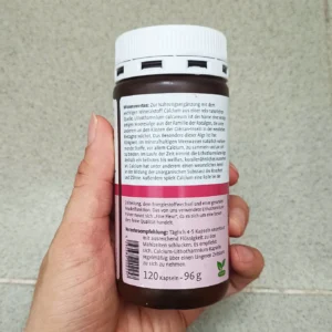 Viên uống Calcium Lithothamnium Kapseln Sanct Bernhard Đức 120 viên