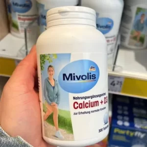 Viên uống Mivolis Calcium + D3 300 viên của Đức