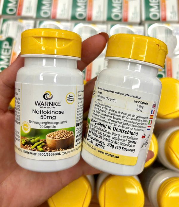 Viên uống Warnke Nattokinase 50mg