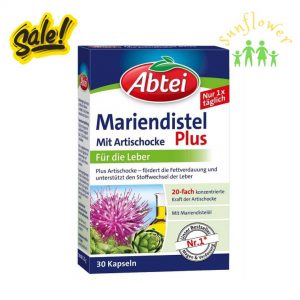 Viên uống bổ gan Abtei Mariendistel Plus 30 Viên của Đức