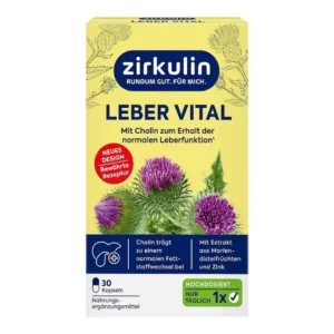 Viên uống bổ gan Zirkulin Leber-Vital Mariendistel Dragees hộp 30 viên