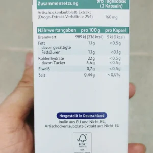 Viên uống bổ gan Altapharma Artischocken Kapseln lọ 100 viên của Đức Viên uống bổ gan mật altapharma Artischocken Kapseln 100 viên