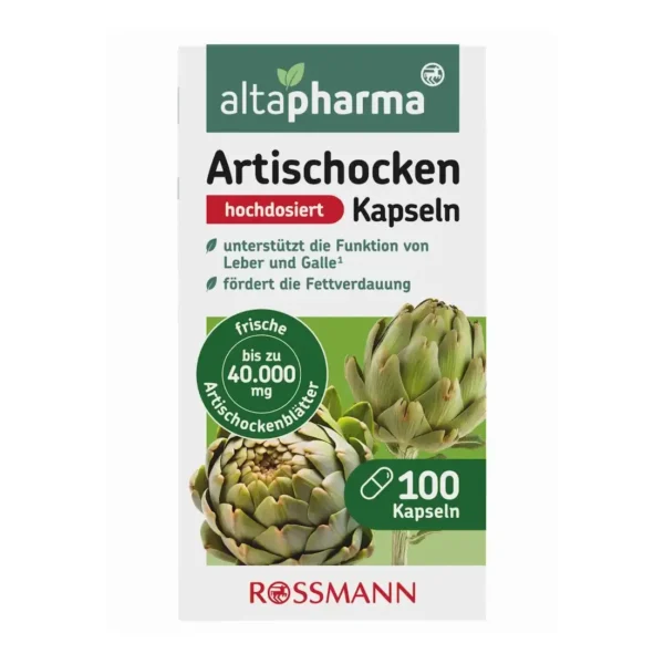 Viên uống bổ gan mật altapharma Artischocken Kapseln