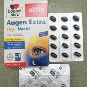 Viên uống bổ mắt Doppelherz Augen Extra Tag + Nacht, 30 viên