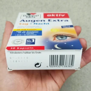 Viên uống bổ mắt Doppelherz Augen Extra Tag + Nacht, 30 viên