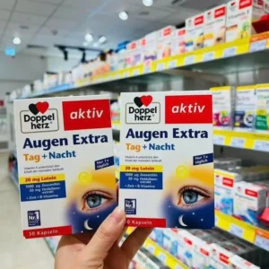 Viên uống bổ mắt Doppelherz Augen Extra Tag+Nacht