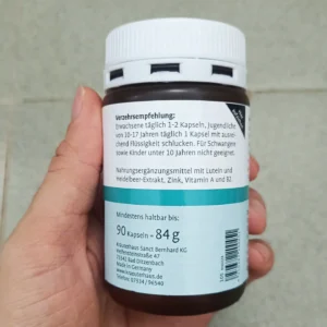 Viên uống bổ mắt Sanct Bernhard Augenfit-Kapseln, 90 viên