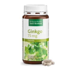 Viên uống bổ não Sanct Bernhard Ginkgo Kapseln 75mg, 240 viên