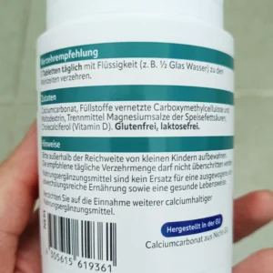 Viên uống canxi Altapharma Calcium + Vitamin D3 300 viên của Đức Viên uống bổ sung canxi Altapharma Calcium 1000 + D3 300 viên của Đức