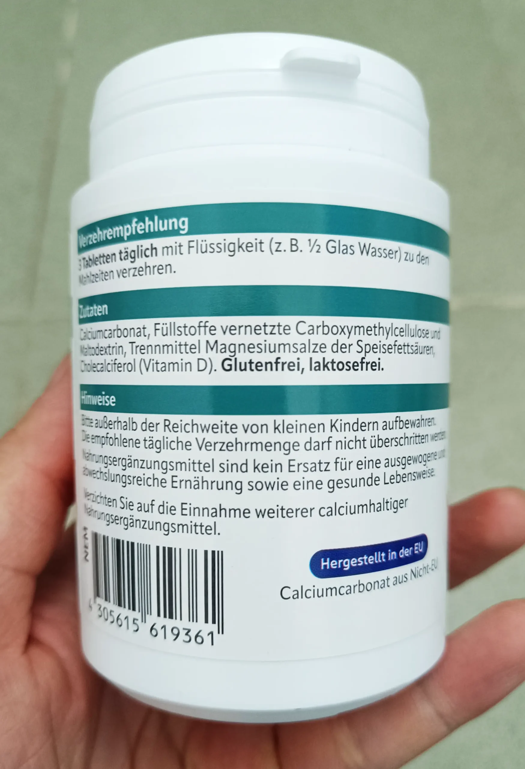 Viên uống canxi Altapharma Calcium + Vitamin D3 300 viên của Đức Viên uống bổ sung canxi Altapharma Calcium 1000 + D3 300 viên của Đức