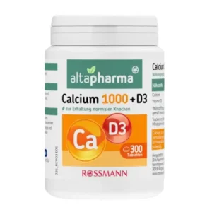 Viên uống bổ sung canxi altapharma Calcium 1000 + D3 300 viên