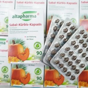 Viên uống bổ thận Altapharma Sabal Kurbis 90 viên của Đức