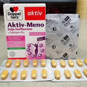 Viên uống cân bằng nội tiết tố nữ Doppelherz Aktiv Meno 30 viên của Đức Viên uống cân bằng nội tiết tố nữ Doppelherz Meno 30 viên của Đức