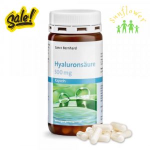 Viên uống cấp nước Sanct Bernhard Hyaluronsaure 500mg 90 viên của Đức