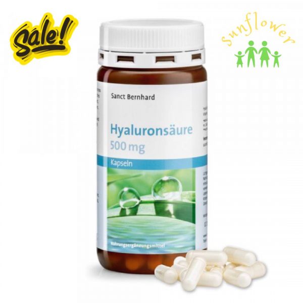 Viên uống cấp nước Sanct Bernhard Hyaluronsaure 500mg 90 viên của Đức