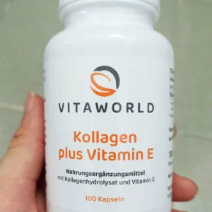 Viên uống collagen Vitaworld Kollagen Plus Vitamin E 100 viên