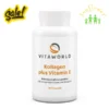 Viên uống collagen Vitaworld Kollagen Plus Vitamin E 100 viên của Đức