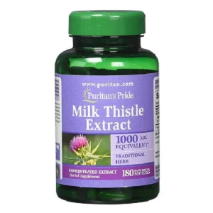 Viên uống giải độc, bổ gan Puritan's Pride Milk Thistle Extract 1000mg