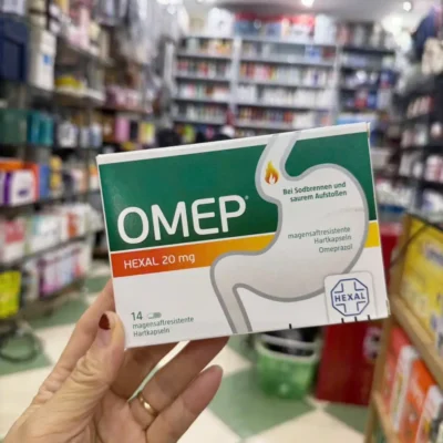 Thuốc dạ dày Omep Hexal 14 viên của Đức Viên uống giảm đau dạ dày Omep Hexal 20mg