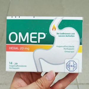 Thuốc dạ dày Omep Hexal 14 viên của Đức Viên uống hỗ trợ Dạ Dày Omep Của Đức 14 viên