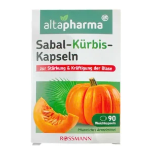 Viên uống hỗ trợ tiểu đêm Altapharma Sabal Kürbis Kapseln 90 viên