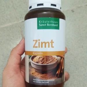 Viên uống ổn định đường huyết Sanct Bernhard Zimt Kapseln, 180 viên