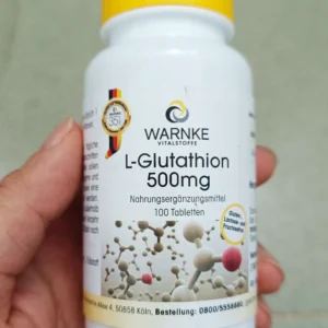 Viên trắng da Warnke L-Glutathione 500mg 100 viên của Đức Viên uống trắng da Warnke L-Glutathion 500mg 100 viên