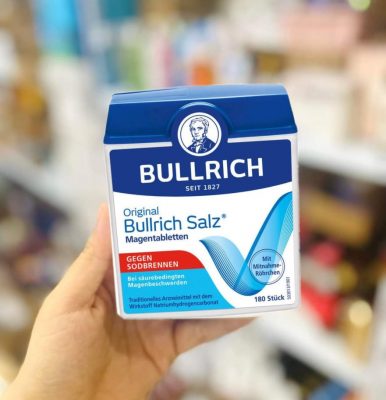 Viên uống trào ngược dạ dày Bullrich Salz hộp 180 viên của Đức