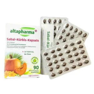 Viên uống trị tiểu đêm altapharma Sabal Kurbis Kapseln