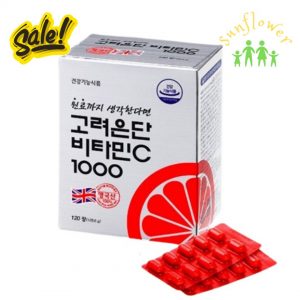 Viên uống vitamin C 1000mg Korea Eundan hộp 120 viên Hàn Quốc