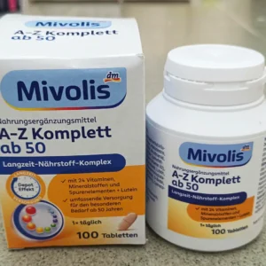 Viên uống vitamin tổng hợp Mivolis A Z Depot Ab 50 Đức