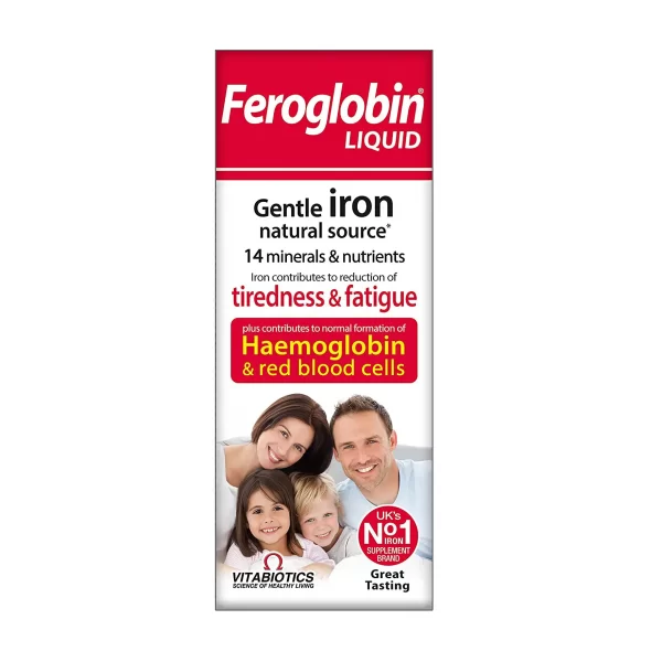 Vitabiotics Feroglobin B12 Liquid Iron 200 ml