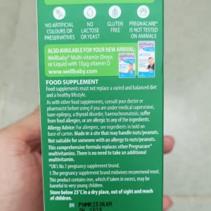Vitamin tổng hợp Vitabiotics Pregnacare New Mum 56 viên của Anh Quốc Vitamin Pregnacare New Mum cho mẹ sau sinh 56 viên