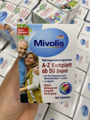 Vitamin Tổng Hợp Mivolis A Z Depot Ab Cho Người Trên 50 Tuổi