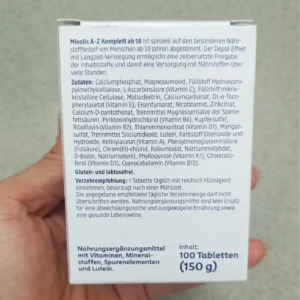 Vitamin Tổng Hợp Mivolis AZ Depot Ab Cho Người Trên 50 Tuổi