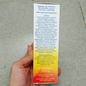 Viên uống Aktiv A Z Depot Doppelherz 40 viên của Đức Vitamin tổng hợp Doppelherz A-Z Depot Complete, 40 viên của Đức
