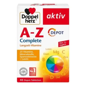 Vitamin tổng hợp Doppelherz Aktiv A-Z Depot Đức 40 viên