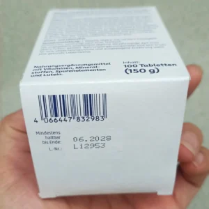 Vitamin tổng hợp Mivolis A-Z Depot ab50 100 viên của Đức