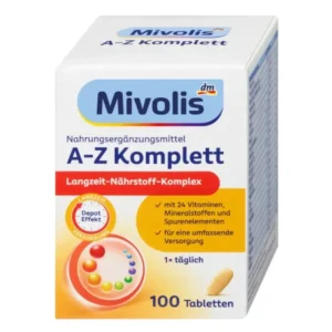 Vitamin tổng hợp Mivolis A-Z Depot bổ sung 24 vitamin và khoáng chất