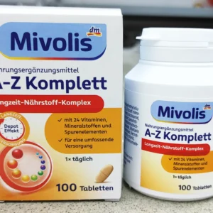 Vitamin tổng hợp Mivolis A-Z Komplett Depot, 100 viên