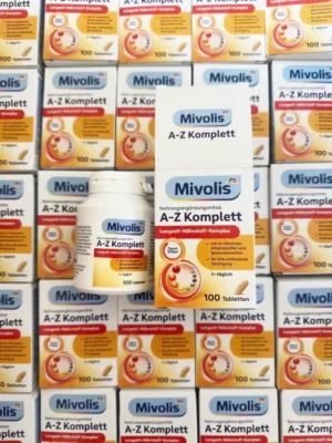 Vitamin Tổng Hợp Mivolis A Z Komplett Depot cho người dưới 50 tuổi 100 viên của Đức Vitamin tổng hợp Mivolis A-Z Komplett Depot, cho người 18-50 tuổi, 100 viên