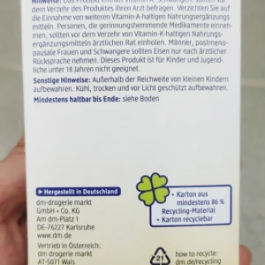 Vitamin tổng hợp Mivolis A-Z Komplett Depot cho người dưới 50 tuổi của Đức
