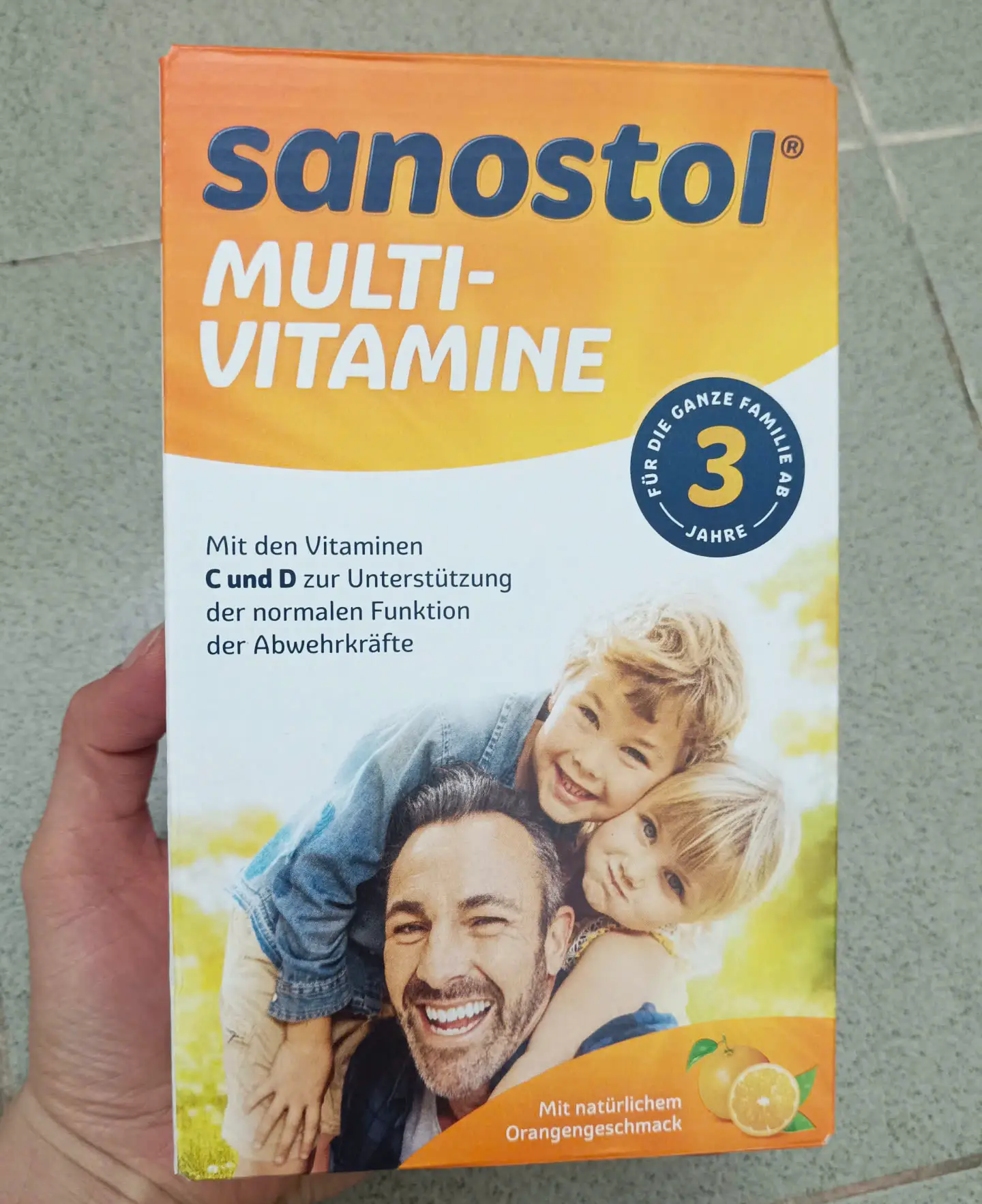 Siro Multi Vitamin Sanostol số 3 cho bé 3-6 tuổi 460ml của Đức Vitamin tổng hợp Multi-Vitamin Sanostol số 3 cho trẻ từ 3 tuổi, 460ml