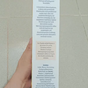 Siro Multi Vitamin Sanostol số 3 cho bé 3-6 tuổi 460ml của Đức Vitamin tổng hợp Sanostol Đức số 3 460ml (3-6 tuổi)