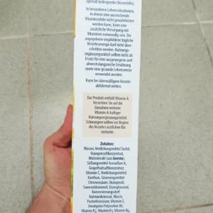 Siro vitamin tổng hợp Sanostol số 6 + sắt cho trẻ từ 6 tuổi 460ml của Đức Vitamin tổng hợp Sanostol số 6 + sắt cho trẻ từ 6 tuổi, 460ml