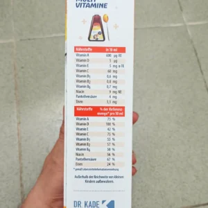 Siro vitamin tổng hợp Sanostol số 6 + sắt cho trẻ từ 6 tuổi 460ml của Đức Vitamin tổng hợp multi Sanostol Sirup số 6 của Đức 460ml