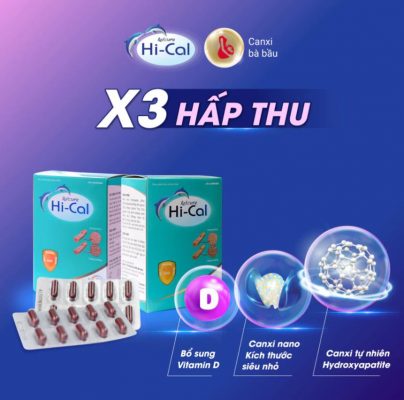 Avisure Hical Canxi Nano Sinh Học Cho Mẹ Bầu